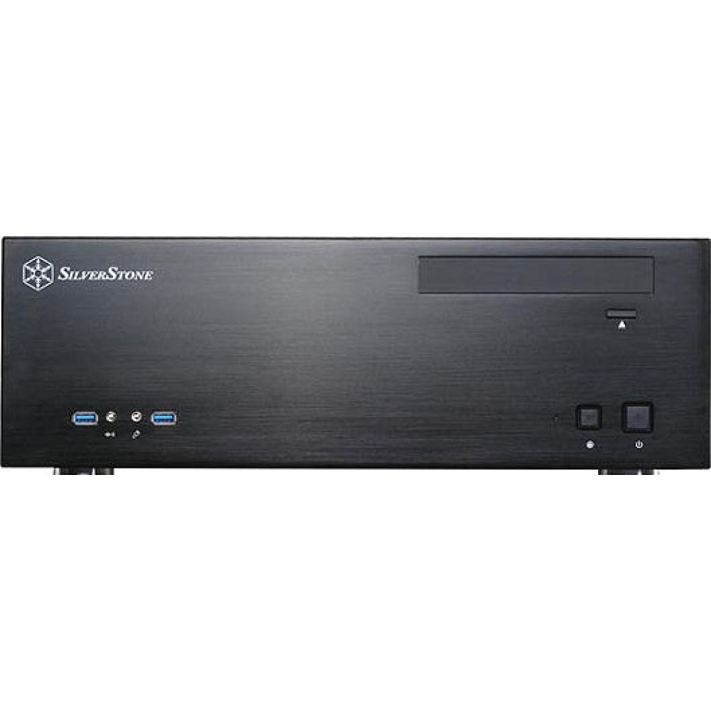Silverstone GD04 Home Theater Κουτί Υπολογιστή Μαύρο