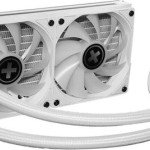 Xilence LiQuRizer LQ240 ARGB Υδρόψυξη Επεξεργαστή Διπλού Ανεμιστήρα 120mm για Socket AM4/1200/115x Λευκή