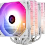 Thermalright Peerless Assassin 120 White ARGB Ψύκτρα Επεξεργαστή Διπλού Ανεμιστήρα για Socket AM4/AM5/1200/115x/1700 Λευκή