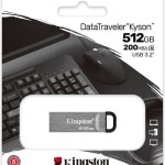 Kingston Datatraveler 512GB USB 3.2 Stick Γκρι