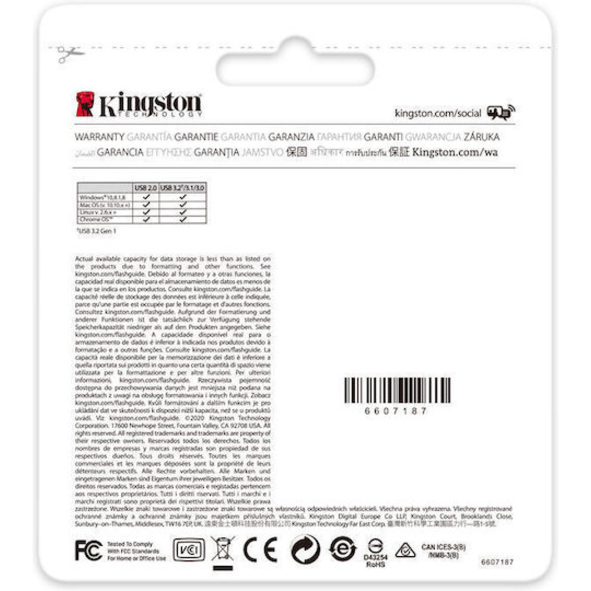 Kingston Datatraveler 512GB USB 3.2 Stick Γκρι