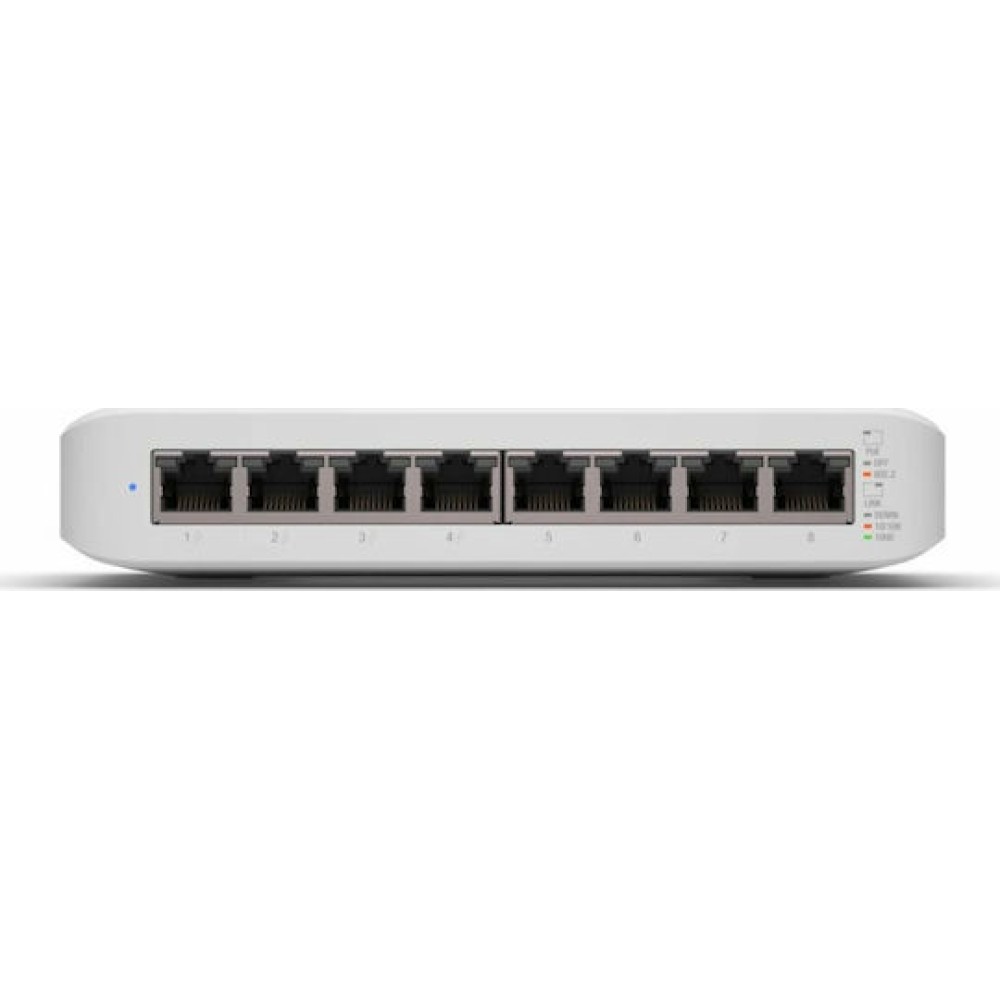 Ubiquiti Switch Lite 8 PoE Managed L2 PoE+ Switch με 8 Θύρες Gigabit (1Gbps) Ethernet