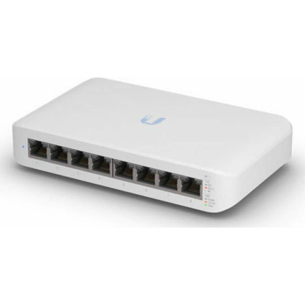 Ubiquiti Switch Lite 8 PoE Managed L2 PoE+ Switch με 8 Θύρες Gigabit (1Gbps) Ethernet