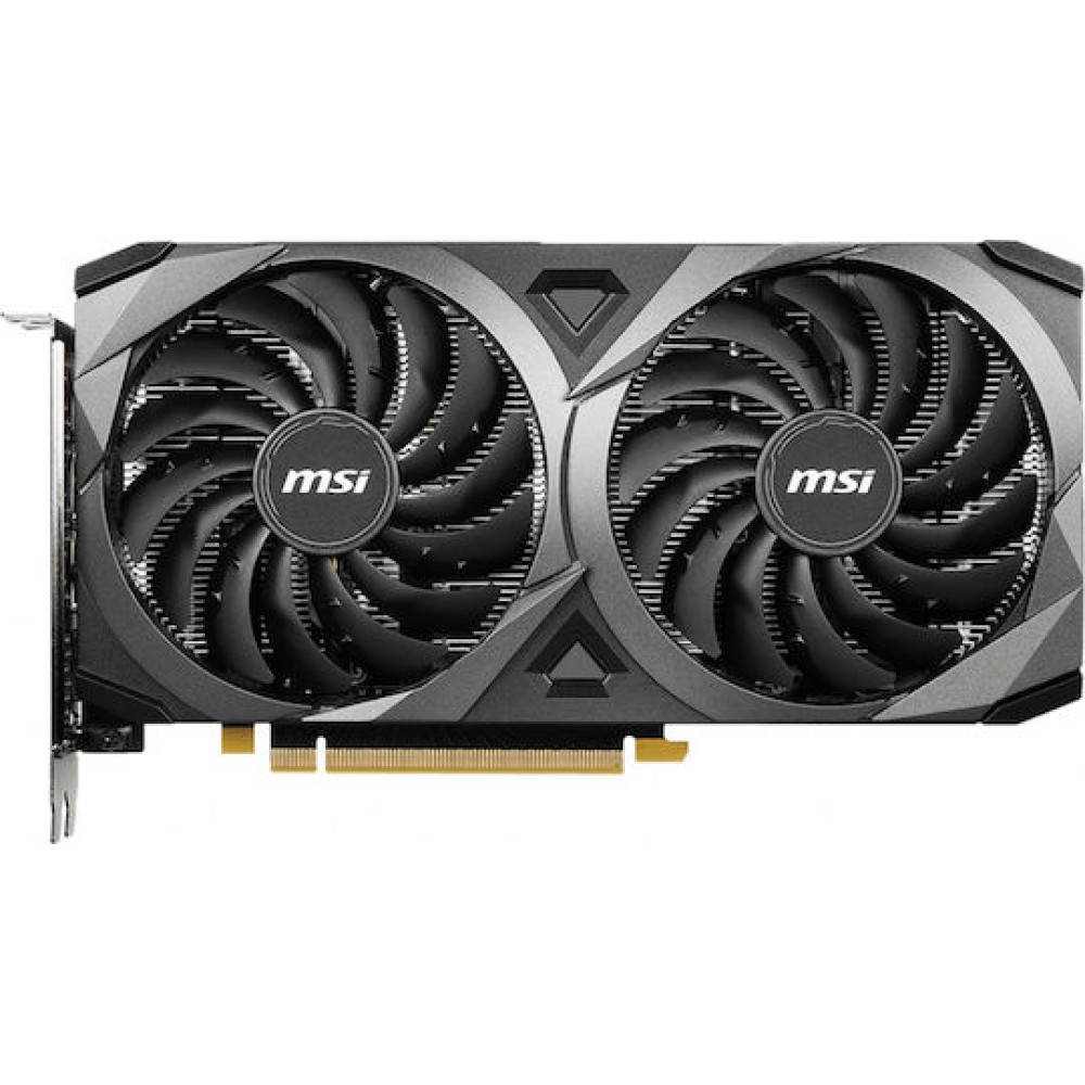 MSI GeForce RTX 3060 12GB GDDR6 Ventus 2X OC Κάρτα Γραφικών