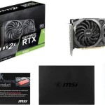 MSI GeForce RTX 3060 12GB GDDR6 Ventus 2X OC Κάρτα Γραφικών