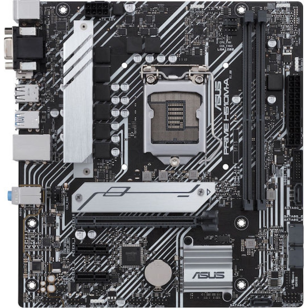 Asus PRIME H510M-A Motherboard Micro ATX με Intel 1200 Socket 90MB17C0-M0EAY0