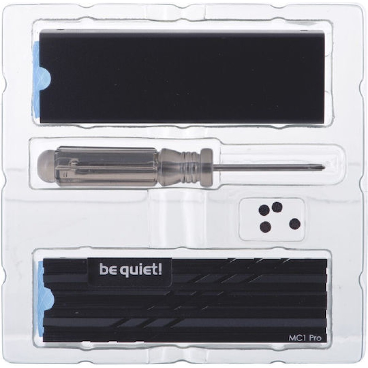 Be Quiet Cooler Mc1 Pro Ψύξη Μ.2 SSD Μαύρο