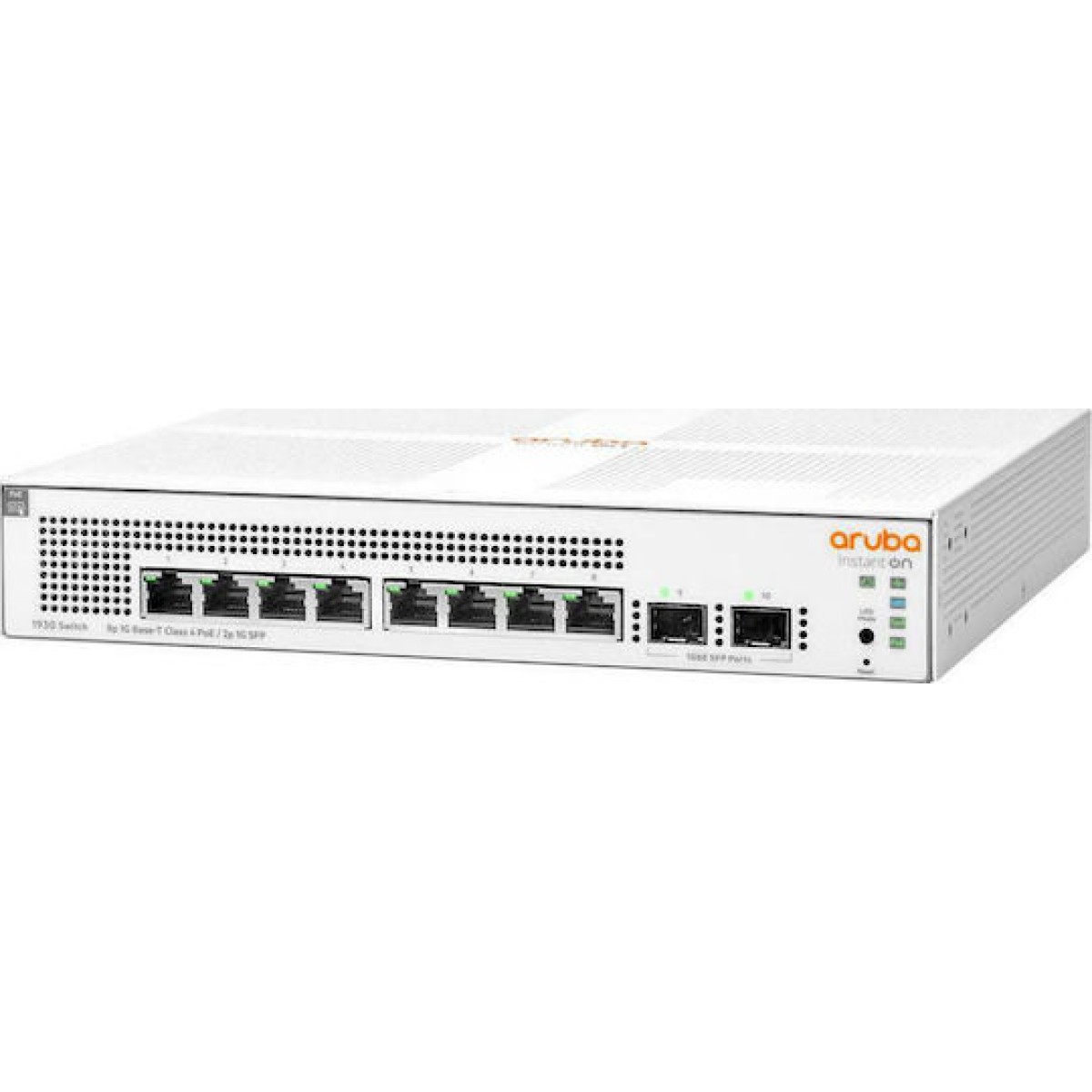Aruba Instant On 1930 Managed L2 PoE+ Switch με 8 Θύρες Gigabit (1Gbps) Ethernet και 2 SFP Θύρες