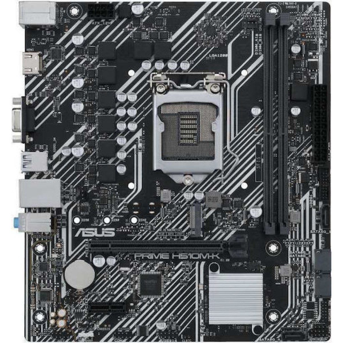 Asus PRIME H510M-K Motherboard Micro ATX με Intel 1200 Socket 90MB17N0-M0EAY0