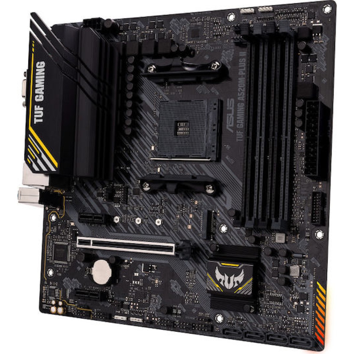 Asus TUF Gaming A520M-Plus II Motherboard Micro ATX με AMD AM4 Socket 90MB17G0-M0EAY0