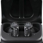 Audio Technica ATH-TWX7 In-ear Bluetooth Handsfree Ακουστικά με Αντοχή στον Ιδρώτα και Θήκη Φόρτισης Μαύρα