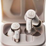 Audio Technica ATH-TWX7 In-ear Bluetooth Handsfree Ακουστικά με Αντοχή στον Ιδρώτα και Θήκη Φόρτισης Λευκά