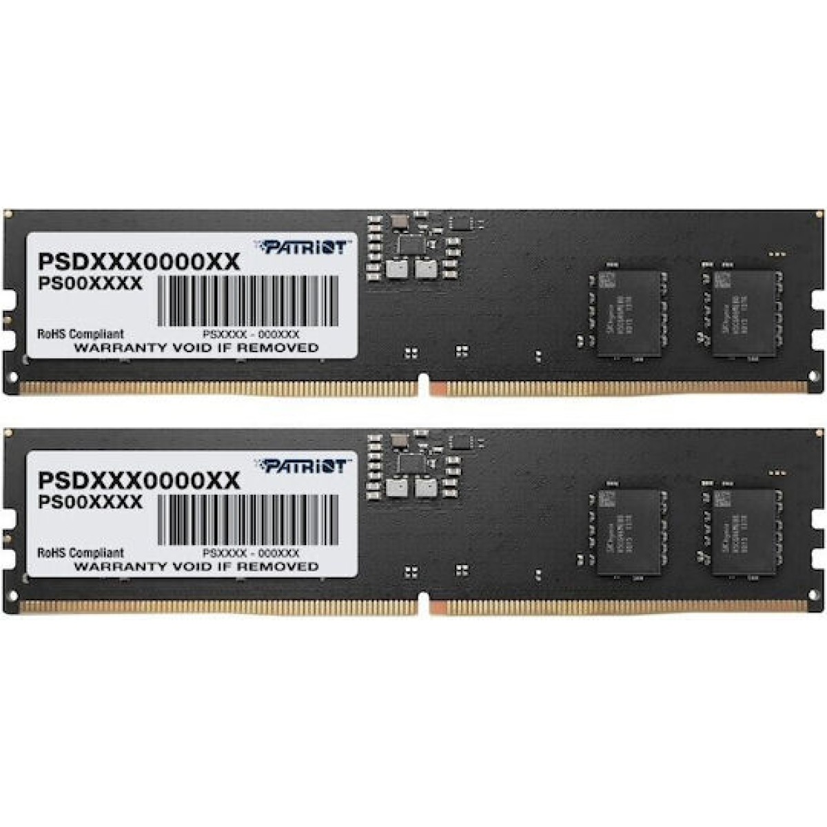 Patriot Signature DDR5 16GB RAM με 2x8GB Modules και Ταχύτητα 4800 για Desktop