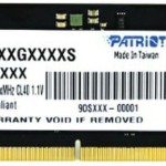 Patriot Signature DDR5 με Module 1x16GB και Ταχύτητα 4800 για Laptop