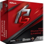 ASRock B550M Phantom Gaming 4 Motherboard Micro ATX με AMD AM4 Socket