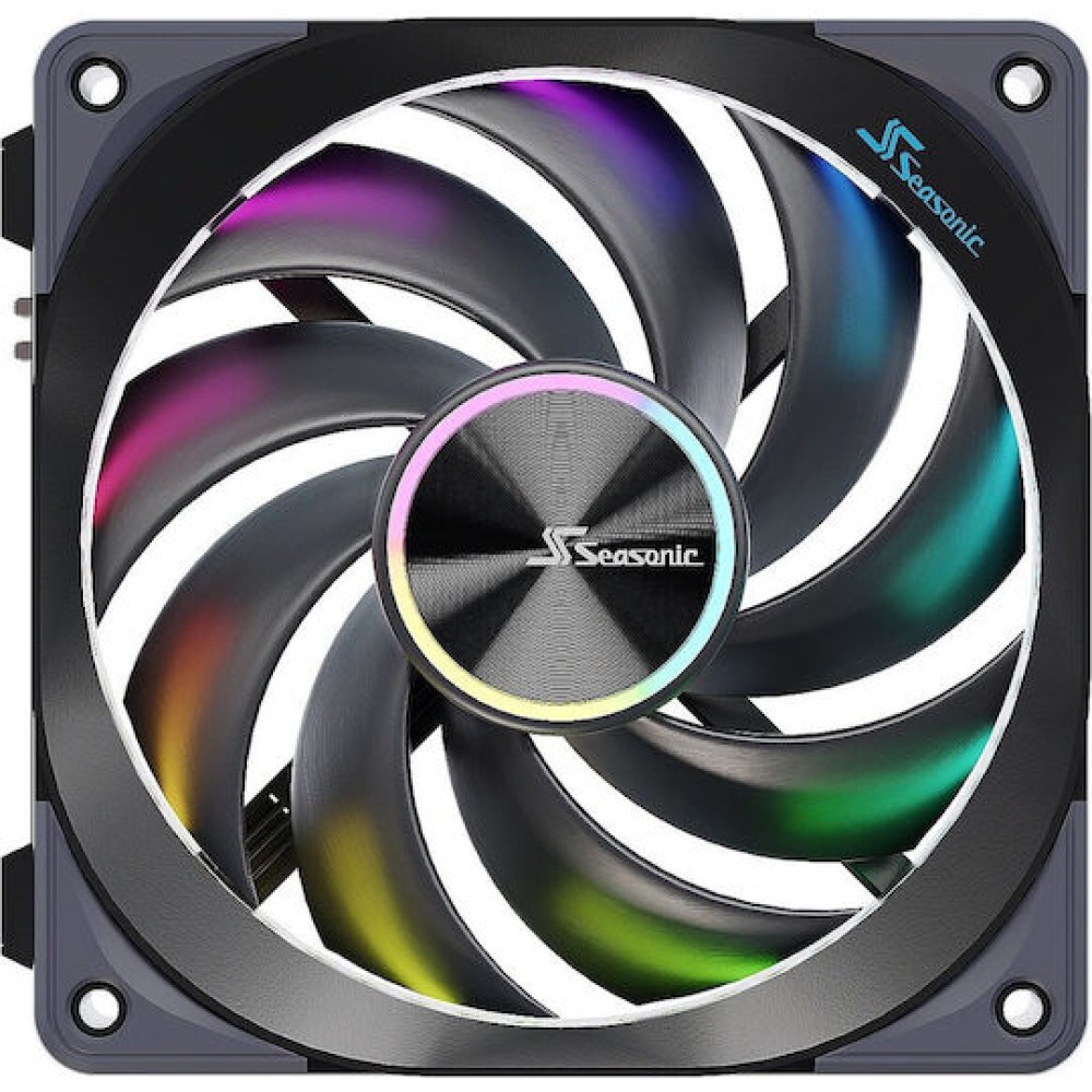 Seasonic Magflow 120 Case Fan με ARGB Φωτισμό και Σύνδεση 3-Pin