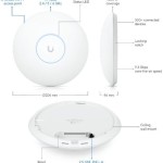 Ubiquiti UniFi U7 Pro Access Point Wi‑Fi 7 Dual Band (2.4 & 5GHz) Λευκό