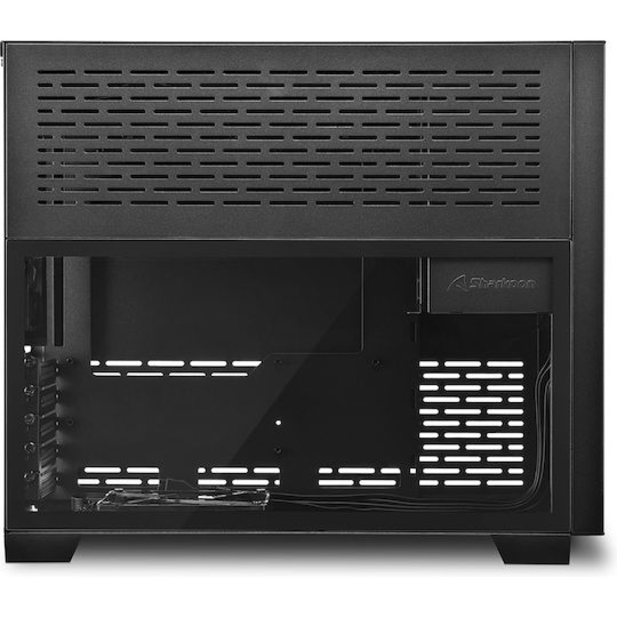 Sharkoon MS-Z1000 Midi Tower Κουτί Υπολογιστή με Πλαϊνό Παράθυρο Μαύρο