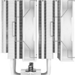 Deepcool AG620 WH ARGB Ψύκτρα Επεξεργαστή Διπλού Ανεμιστήρα για Socket AM4/AM5/1200/115x/1700 Λευκή