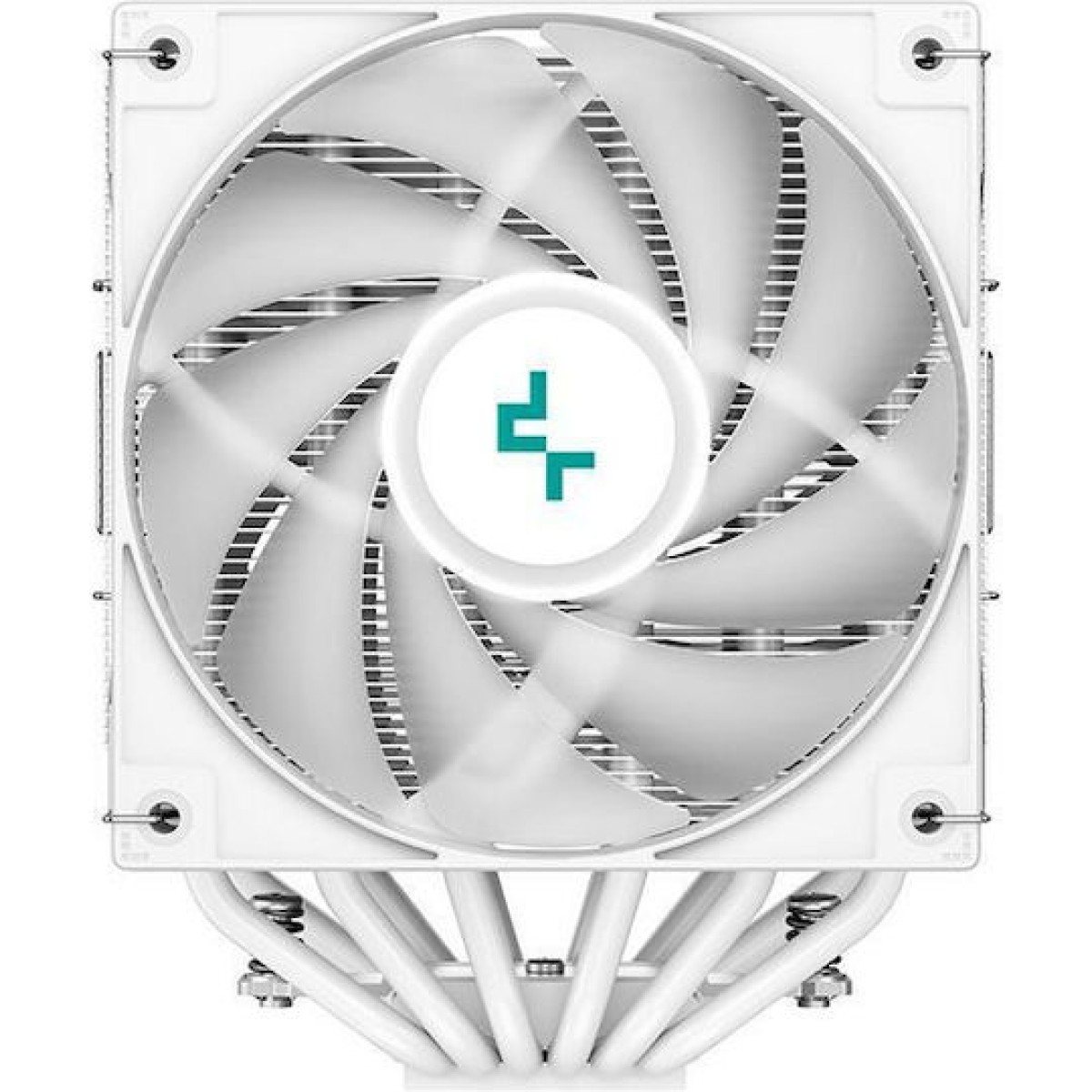 Deepcool AG620 WH ARGB Ψύκτρα Επεξεργαστή Διπλού Ανεμιστήρα για Socket AM4/AM5/1200/115x/1700 Λευκή