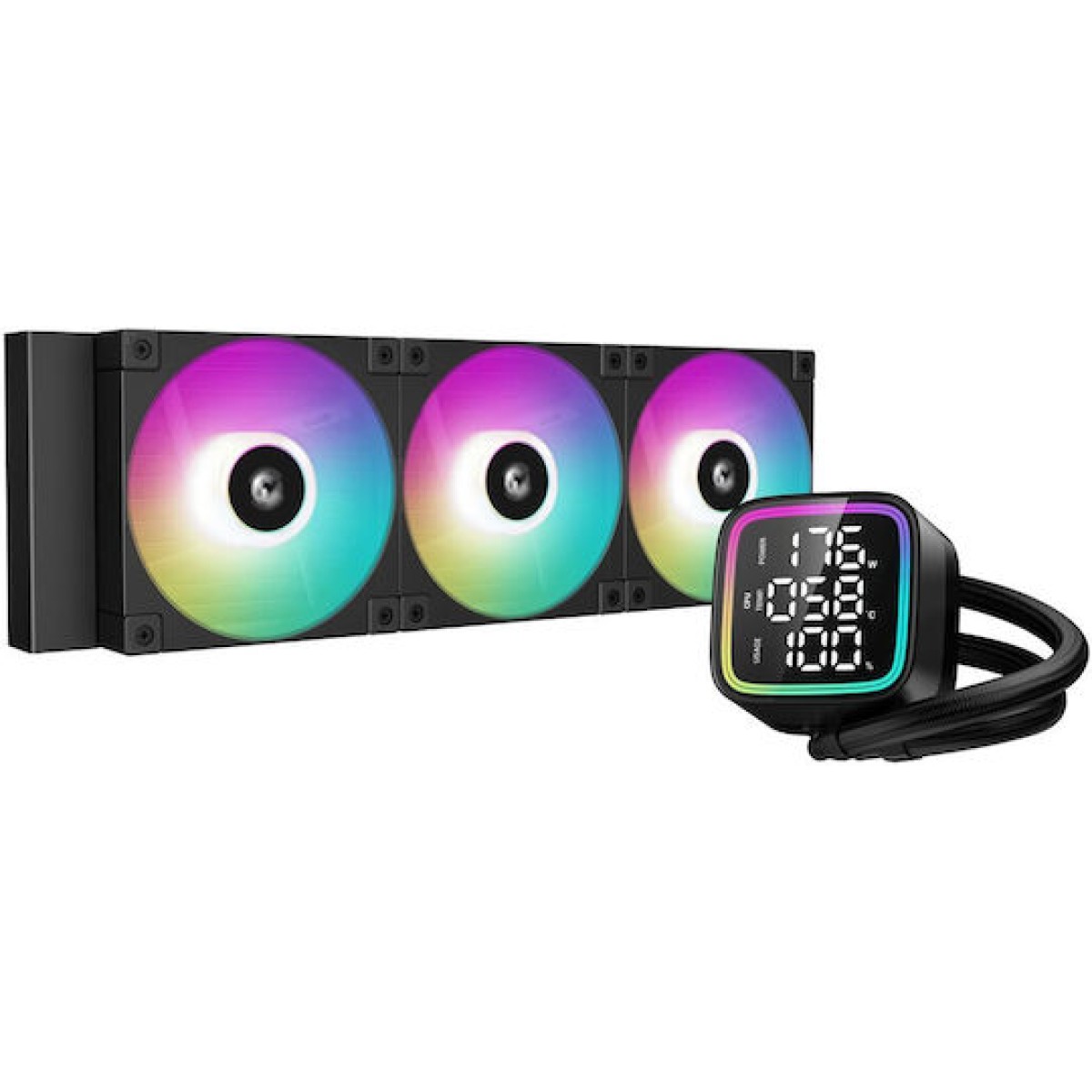 Deepcool LD360 Υδρόψυξη Επεξεργαστή Τριπλού Ανεμιστήρα 120mm για Socket AM4/AM5/1700/1200/115x με RGB Φωτισμό