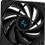 Deepcool LS520S Zero Dark Υδρόψυξη Επεξεργαστή Διπλού Ανεμιστήρα 120mm για Socket AM4/AM5/1700/1200/115x
