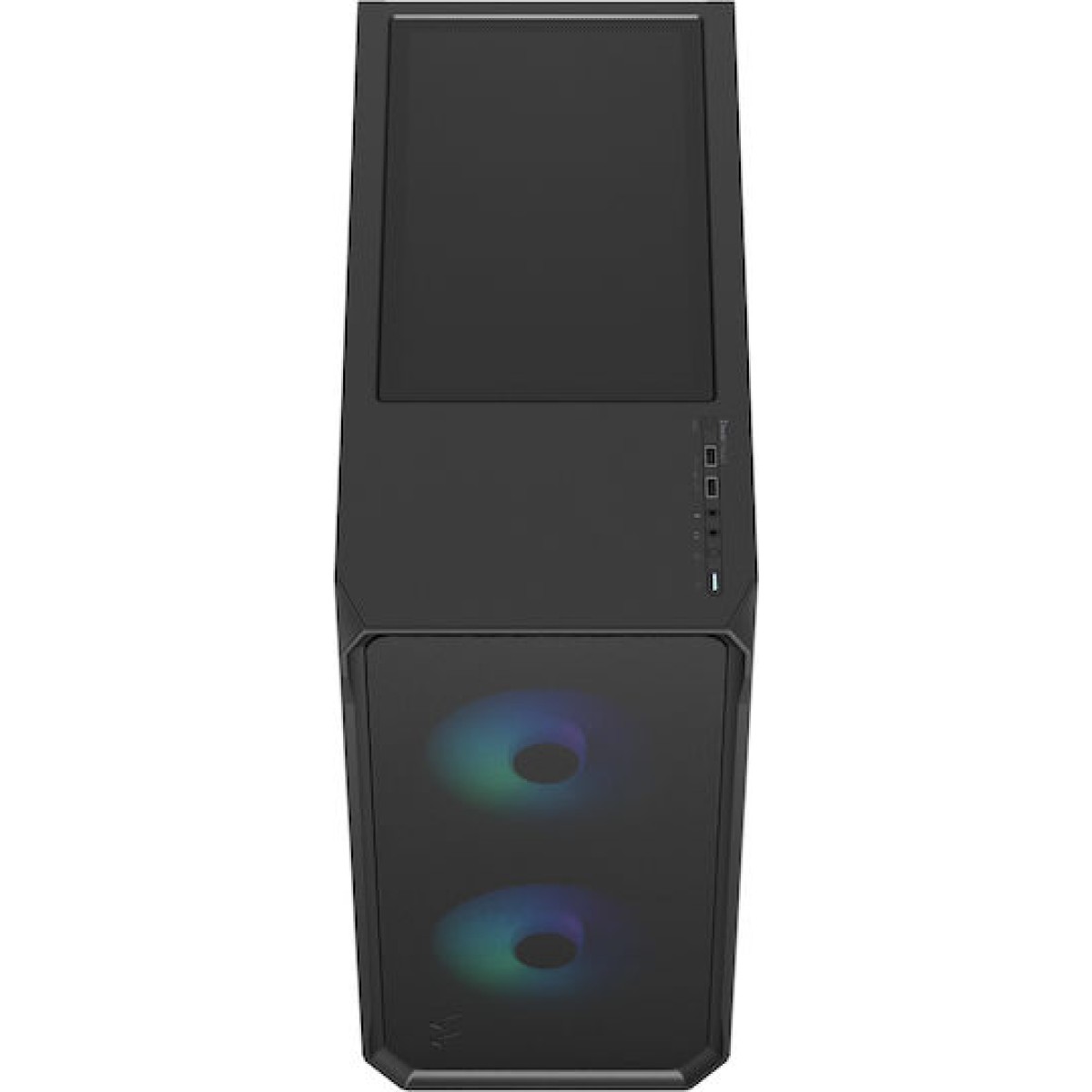 Fractal Design Focus 2 Gaming Midi Tower Κουτί Υπολογιστή με Πλαϊνό Παράθυρο RGB Black