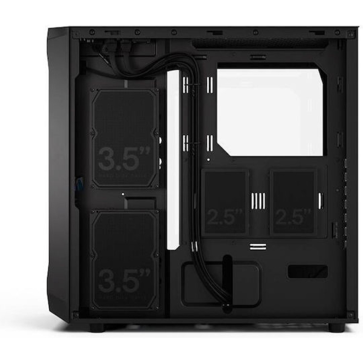 Fractal Design Focus 2 Gaming Midi Tower Κουτί Υπολογιστή με Πλαϊνό Παράθυρο RGB Black