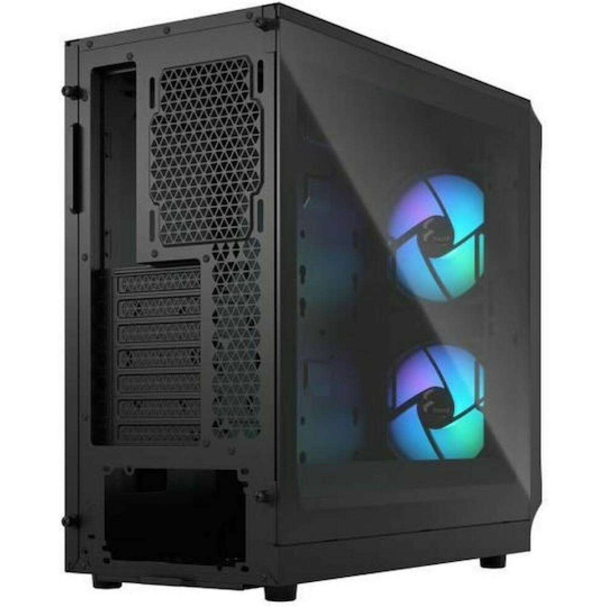 Fractal Design Focus 2 Gaming Midi Tower Κουτί Υπολογιστή με Πλαϊνό Παράθυρο RGB Black