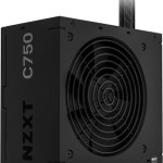 NZXT C750 750W Μαύρο Τροφοδοτικό Υπολογιστή Full Wired 80 Plus Bronze