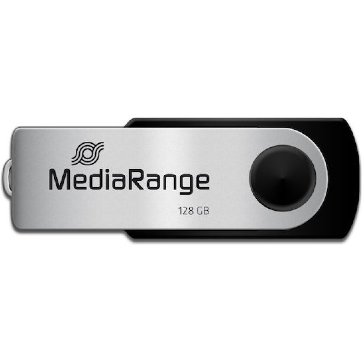 MediaRange 128GB USB 2.0 Stick Μαύρο
