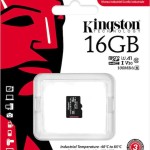 Kingston Industrial microSDHC 16GB Class 10 U3 V30 A1 UHS-I