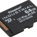 Kingston Industrial microSDXC 64GB Class 10 U3 V30 A1 UHS-I
