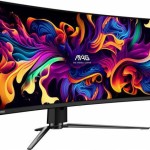 MSI Mag 341CQP QD-OLED Ultrawide QD-OLED HDR Curved Gaming Monitor 34