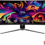 MSI Mag 341CQP QD-OLED Ultrawide QD-OLED HDR Curved Gaming Monitor 34