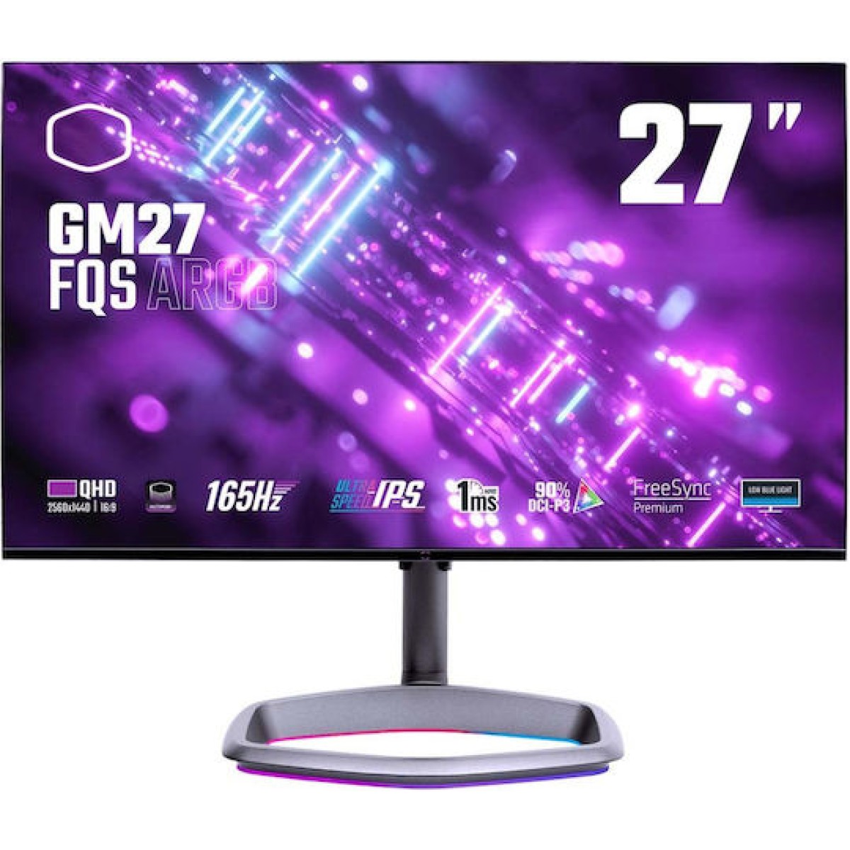 CoolerMaster GM27-FQS ARGB VA Gaming Monitor 27