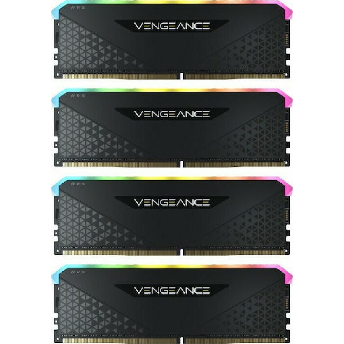 Corsair Vengeance RGB RS DDR4 32GB RAM με 2x16GB Modules και Ταχύτητα 3200 για Desktop