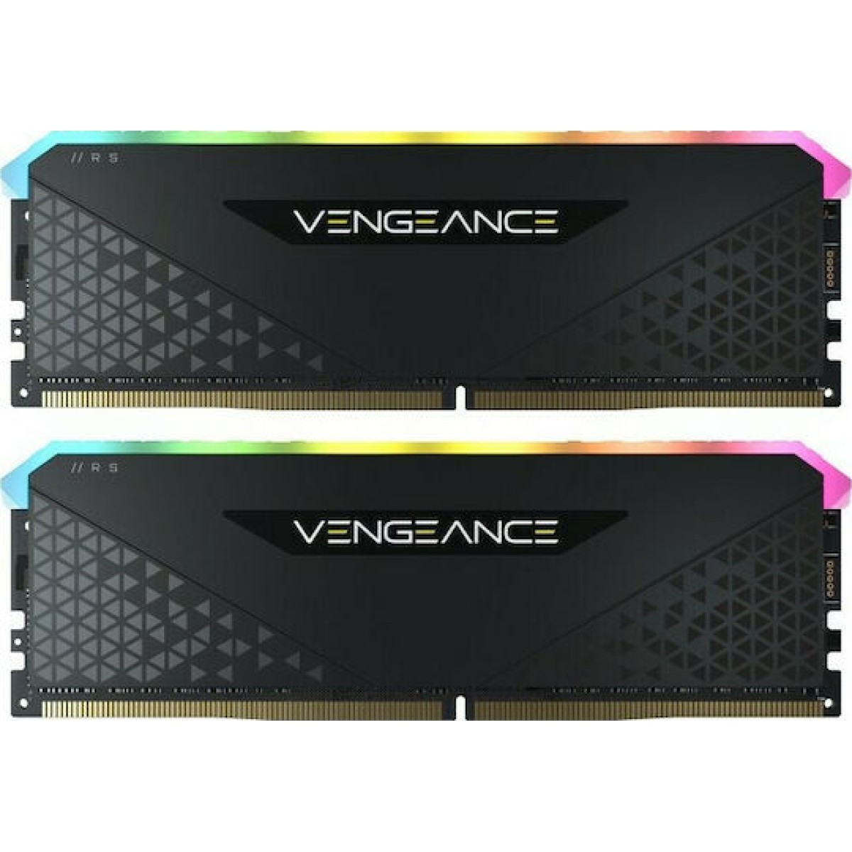 Corsair Vengeance RGB RS DDR4 32GB RAM με 2x16GB Modules και Ταχύτητα 3600 για Desktop