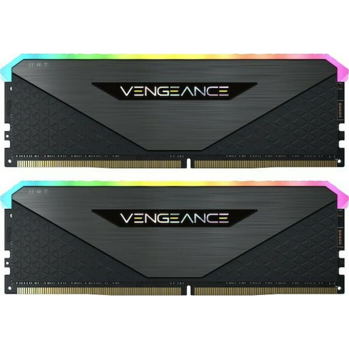 Corsair Vengeance RGB RT DDR4 32GB RAM με 2x16GB Modules και Ταχύτητα 3600 για Desktop
