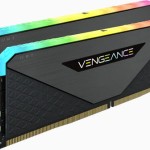 Corsair Vengeance RGB RT DDR4 16GB RAM με 2x8GB Modules και Ταχύτητα 3200 για Desktop