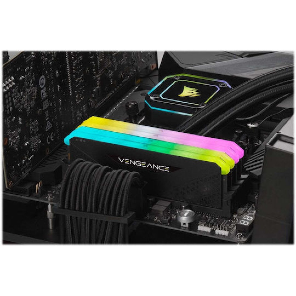 Corsair Vengeance RGB RS DDR4 με Module 1x16GB και Ταχύτητα 3200 για Desktop