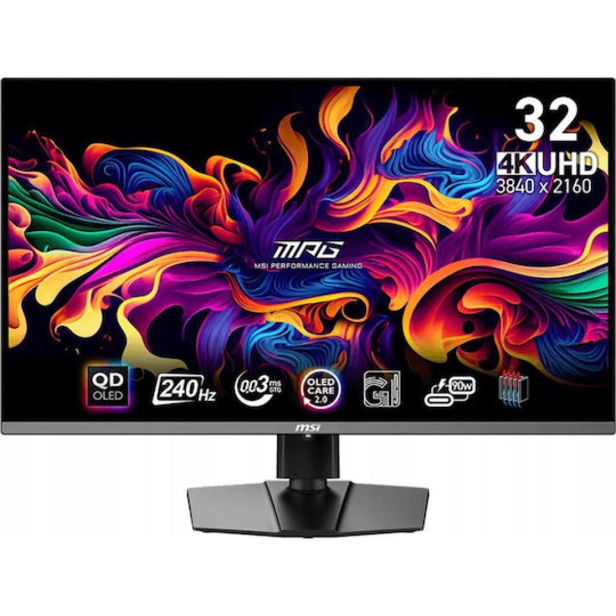 MSI MPG 321URXDE QD-OLED HDR Monitor 31.5