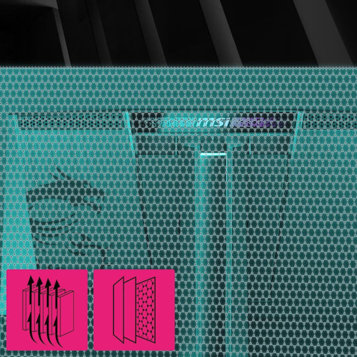 MSI MPG 321URXDE QD-OLED HDR Monitor 31.5