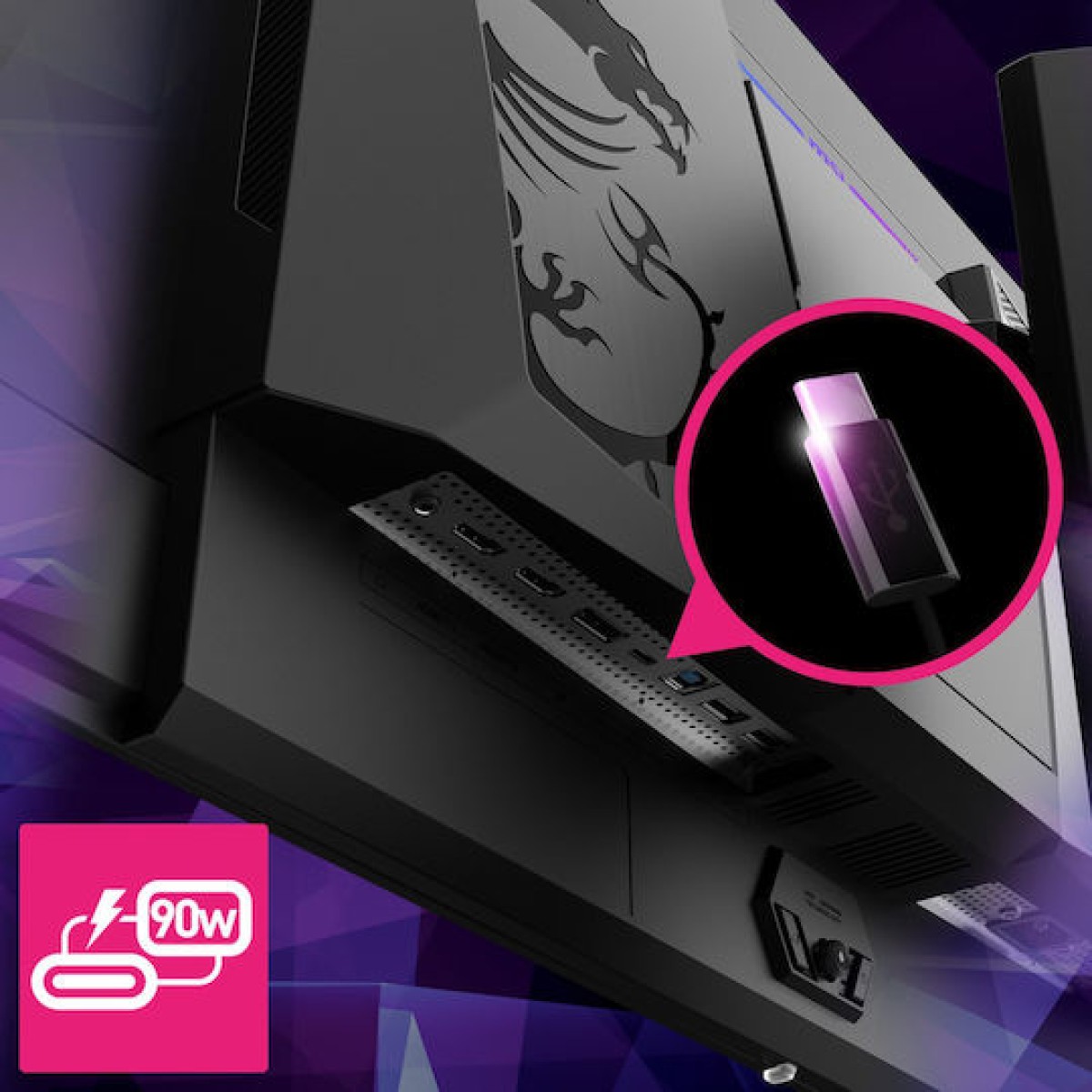 MSI MPG 321URXDE QD-OLED HDR Monitor 31.5