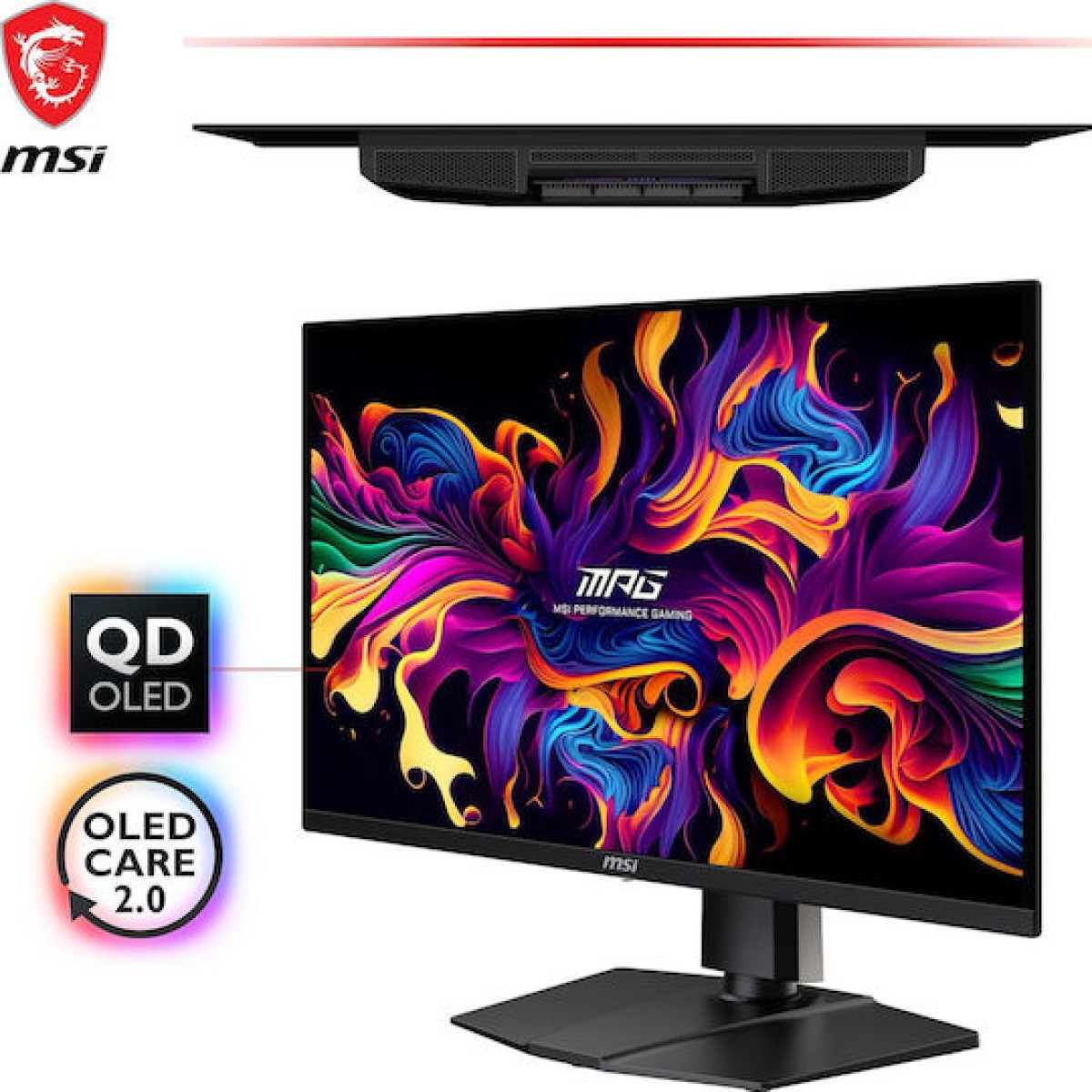 MSI MPG 321URXDE QD-OLED HDR Monitor 31.5