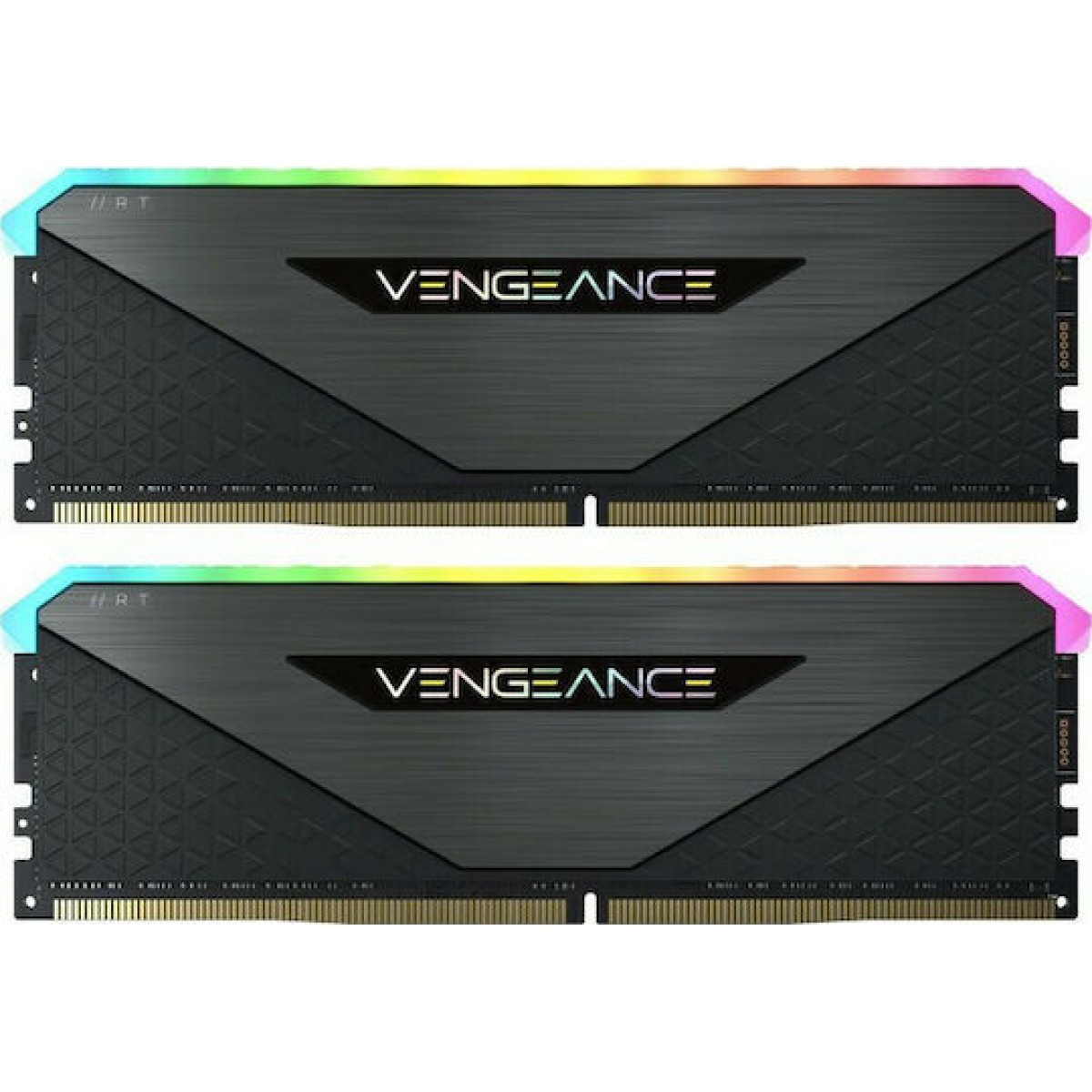 Corsair Vengeance RGB RT DDR4 32GB RAM με 2x16GB Modules και Ταχύτητα 3200 για Desktop