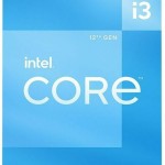 Intel Core i3-12100 3.3GHz Επεξεργαστής 4 Πυρήνων για Socket 1700 σε Κουτί με Ψύκτρα