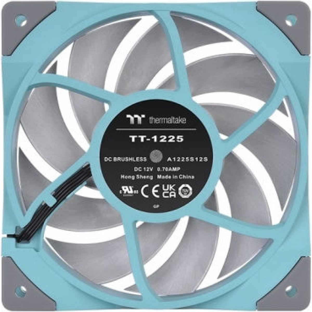 Thermaltake Toughfan 12 High Static Pressure Radiator Case Fan 120mm με Σύνδεση 4-Pin PWM Πράσινο