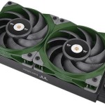 Thermaltake Toughfan 12 Racing Green High Static Pressure Case Fan 120mm με Σύνδεση 4-Pin PWM Πράσινο