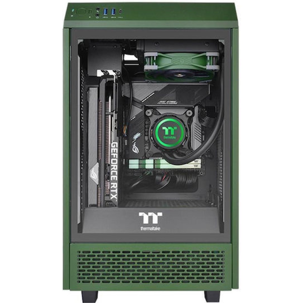 Thermaltake Toughfan 12 Racing Green High Static Pressure Case Fan 120mm με Σύνδεση 4-Pin PWM Πράσινο